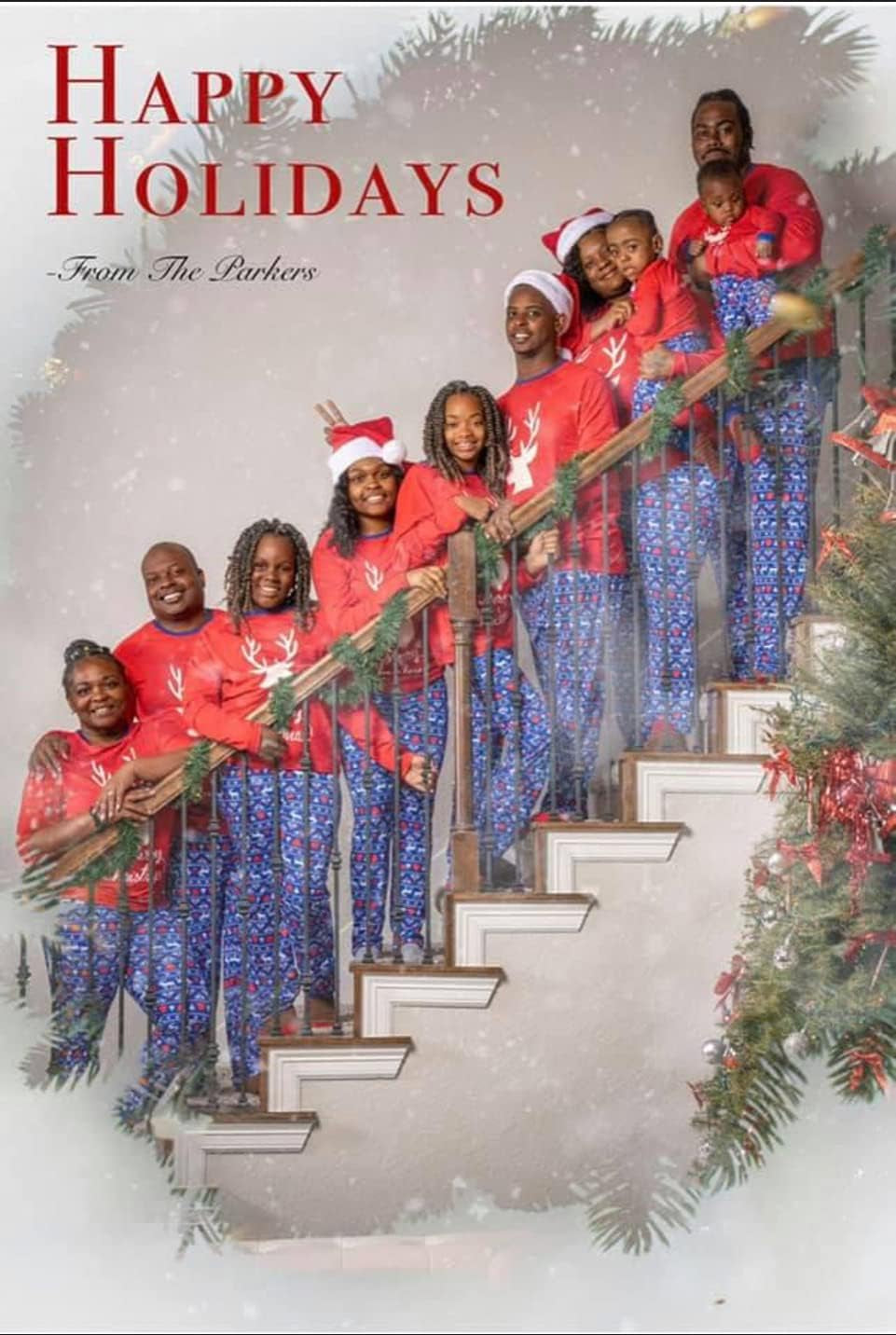 with Christmas Socks Family Christmas Pajamas Matching Sets Xmas Pjs for Women Adult Men,Reindeer Kid 90(4T)