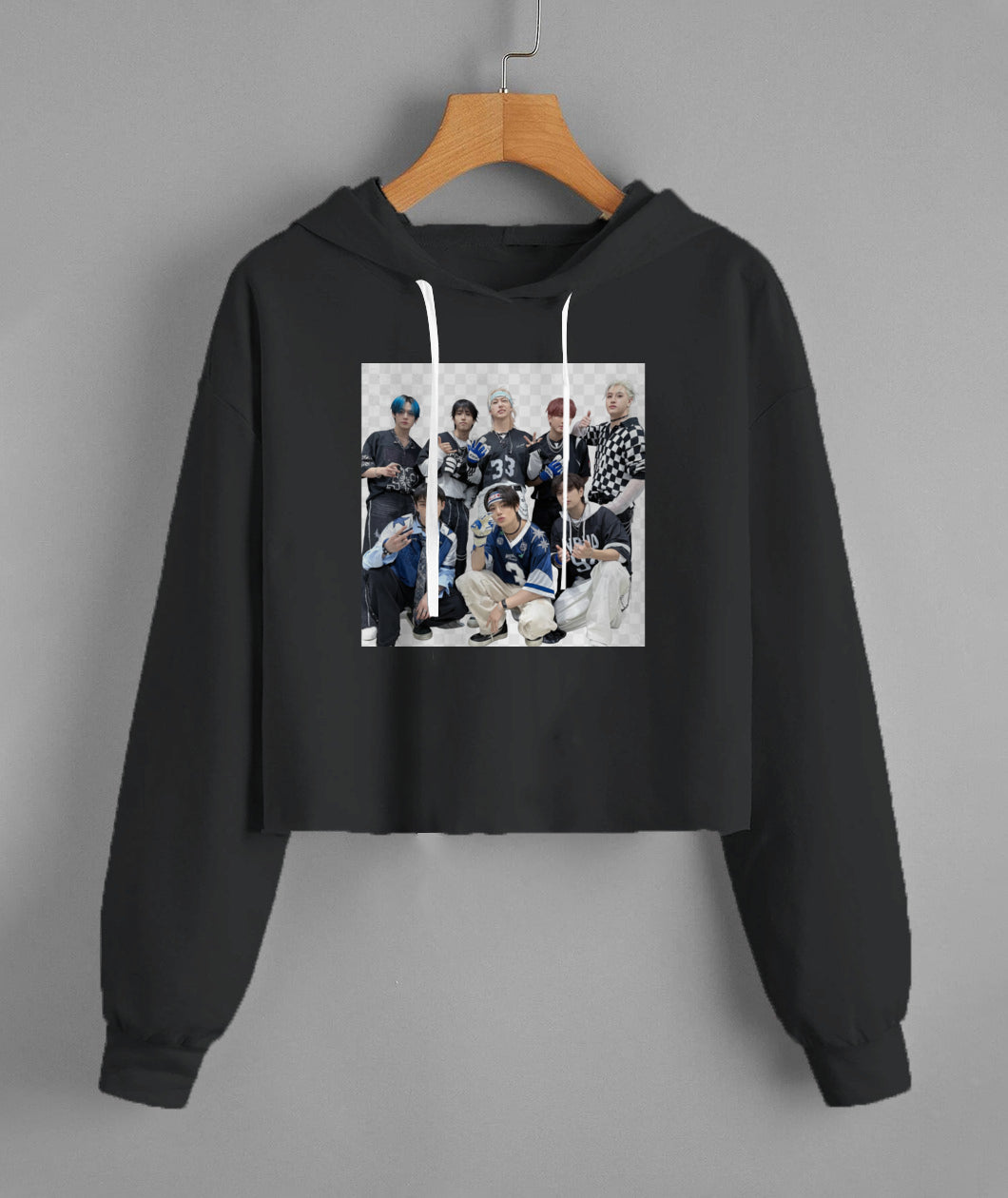 Lady'S Cropped Hoodie | Independent Trading Co. AFX64CRP