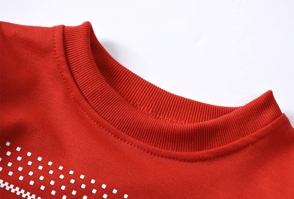 Reindeer Christmas Family Matching Sweatshirts Long Sleeve Christmas Top