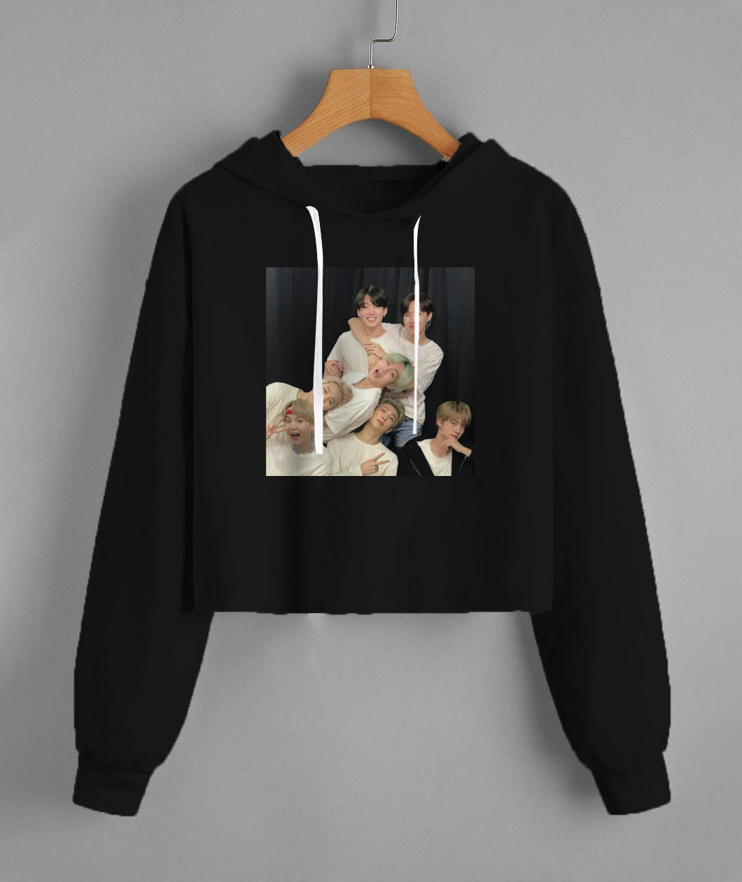 Lady'S Cropped Hoodie | Independent Trading Co. AFX64CRP