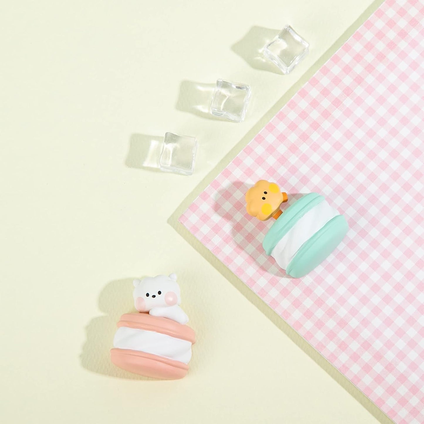 BTS Inspired Characters Car Air Fresheners, All Seven Characters with Their Own Cute Design, Cute and Compact Car Freshners (RJ)