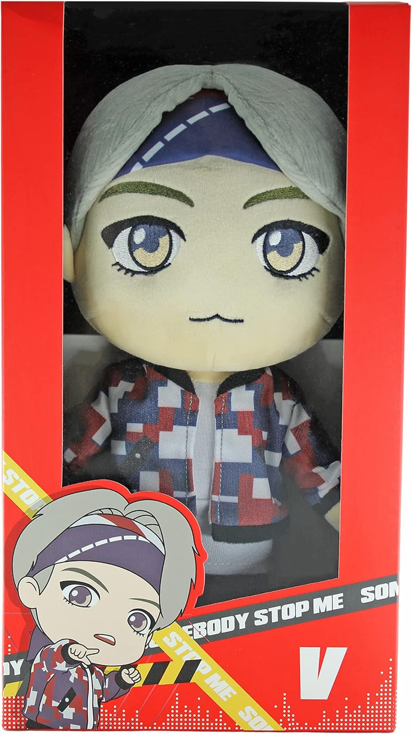 MIC Drop 11.8" Plush Doll V - Official Licensed Merchandise - Plushies, Merch, Kpop Merch, Kpop (V)