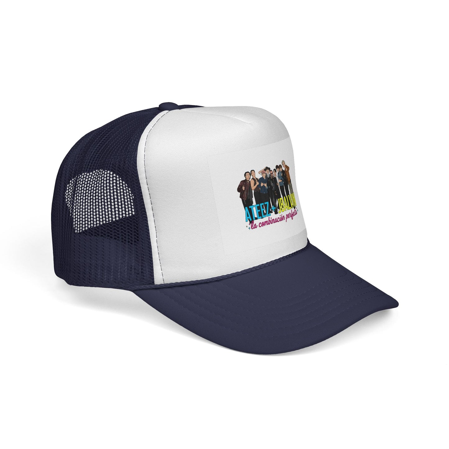 Music Kpop Idol Trucker Cap with Jbalvin and Ateez Design
