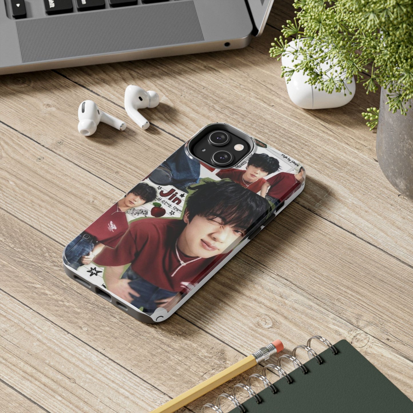 Phone Case Tough K-Pop Army Merchandise - BTS Jin Exclusive Design