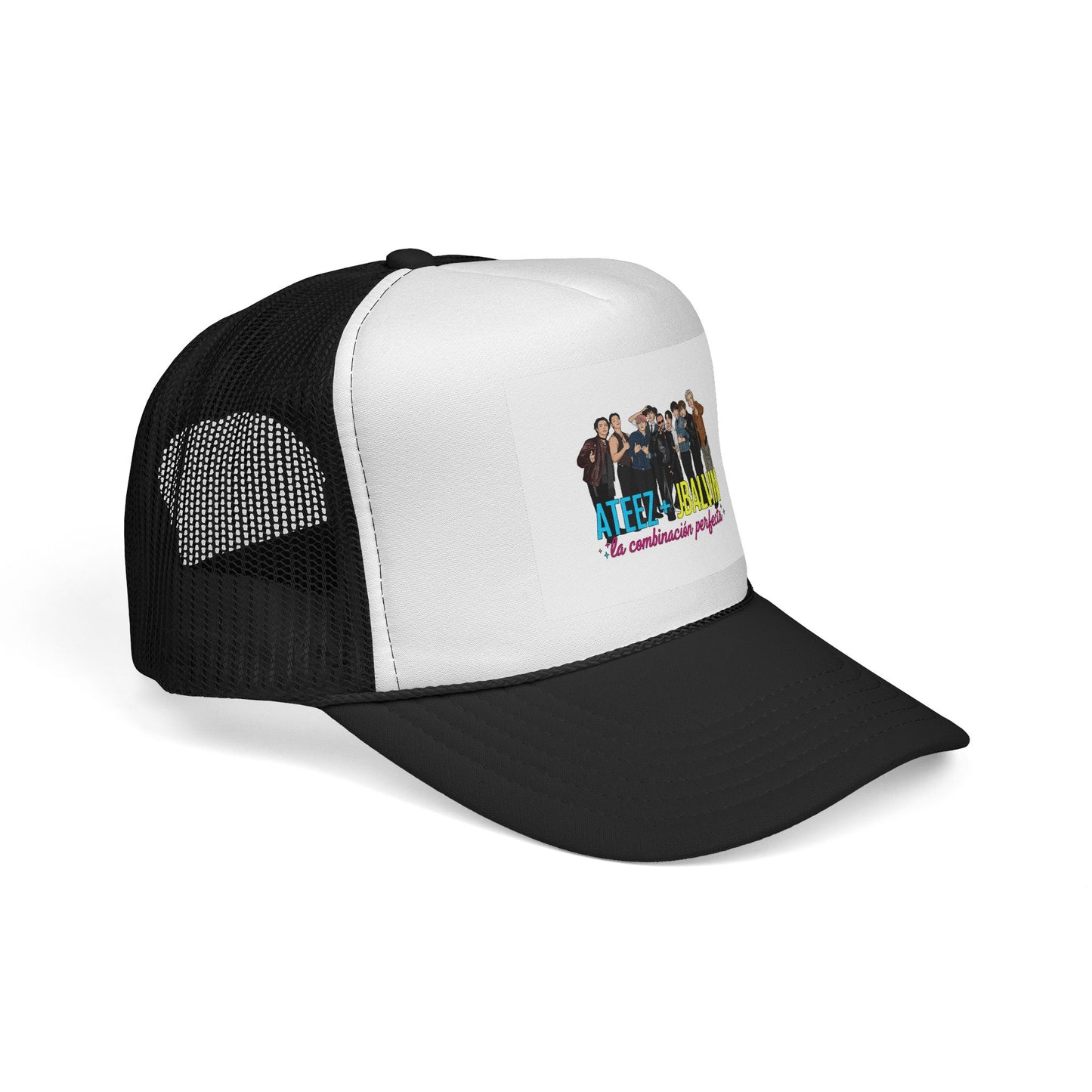 Music Kpop Idol Trucker Cap with Jbalvin and Ateez Design