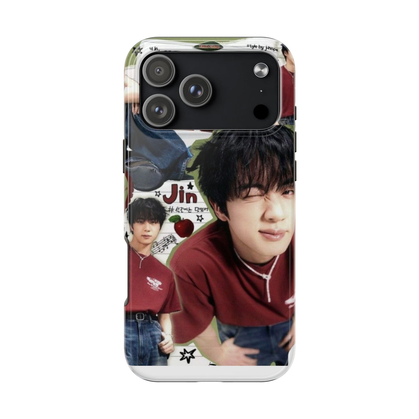 Phone Case Tough K-Pop Army Merchandise - BTS Jin Exclusive Design