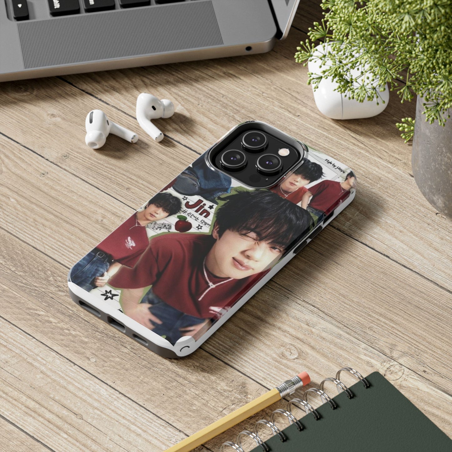 Phone Case Tough K-Pop Army Merchandise - BTS Jin Exclusive Design