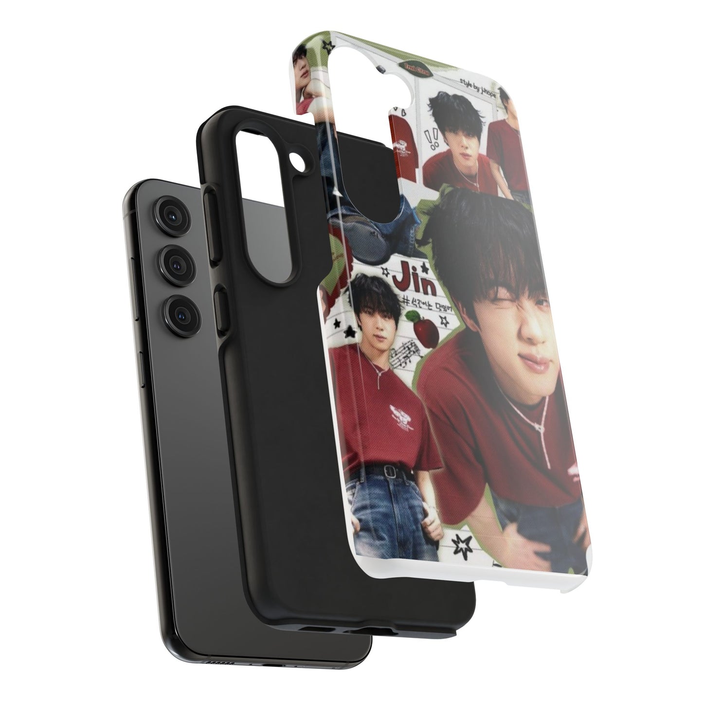 Phone Case Tough K-Pop Army Merchandise - BTS Jin Exclusive Design