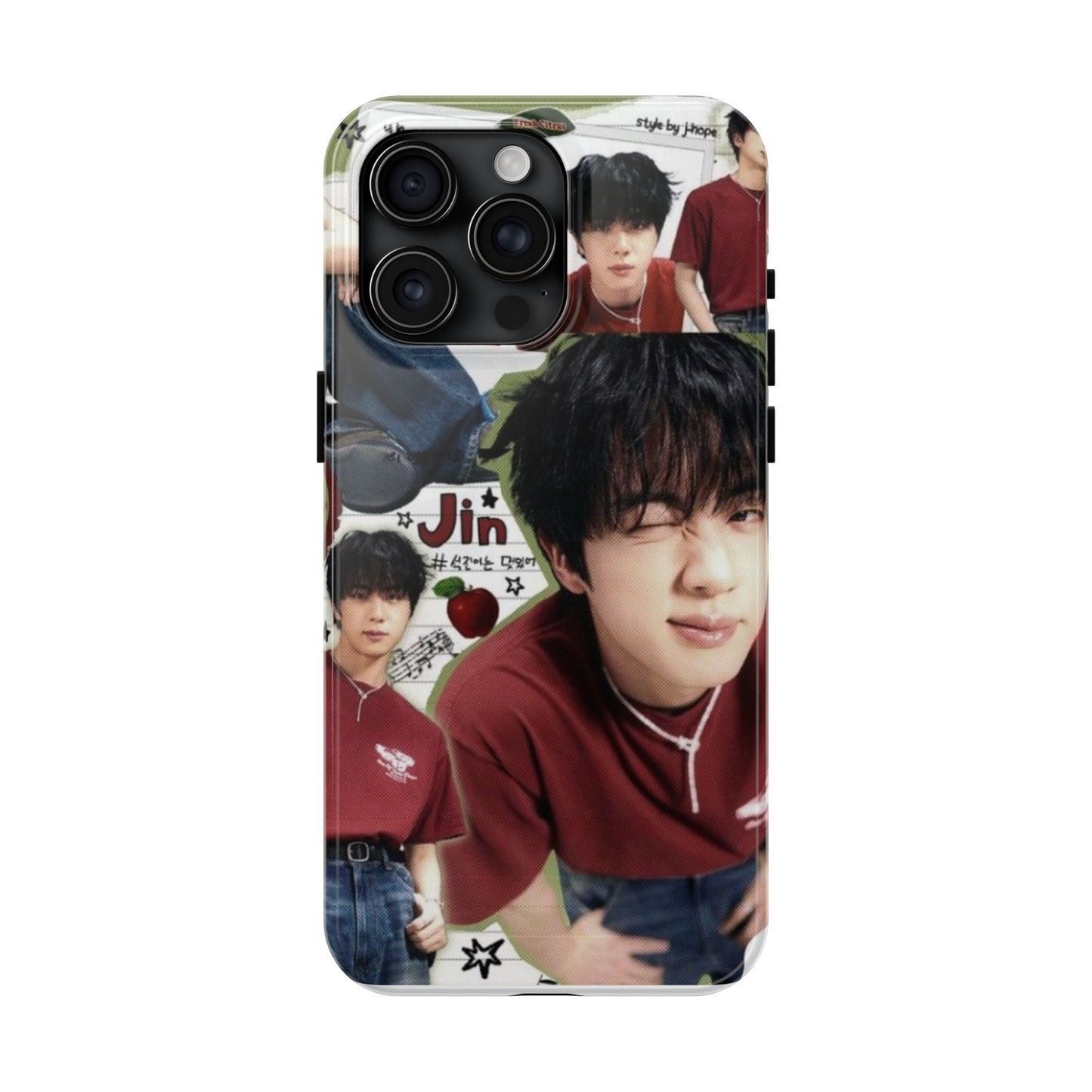 Phone Case Tough K-Pop Army Merchandise - BTS Jin Exclusive Design