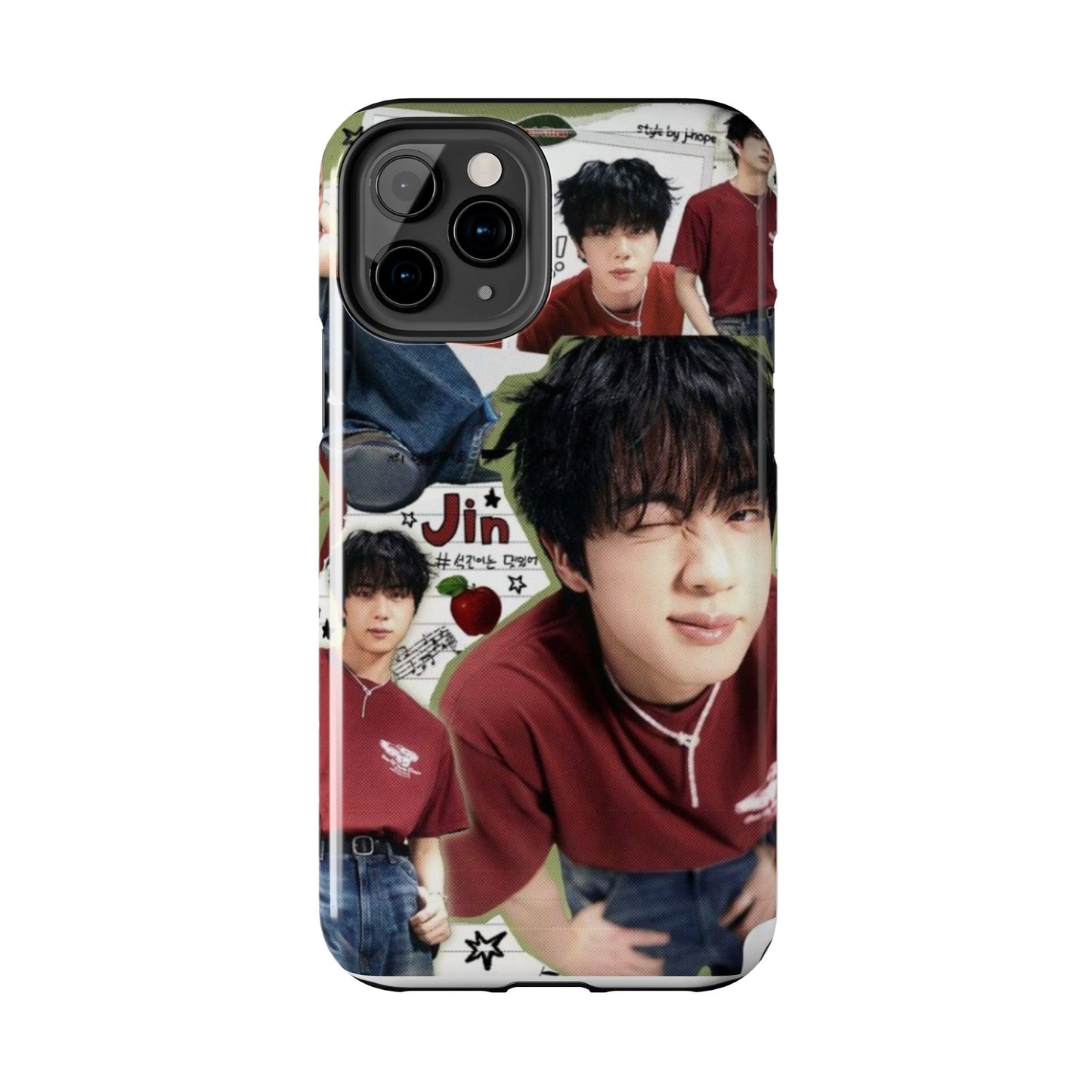 Phone Case Tough K-Pop Army Merchandise - BTS Jin Exclusive Design