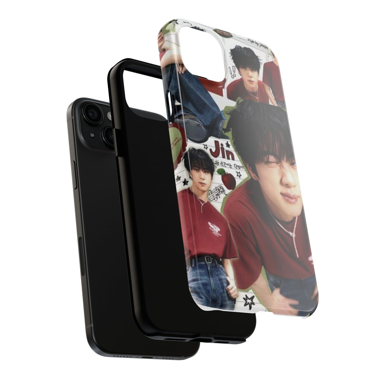 Phone Case Tough K-Pop Army Merchandise - BTS Jin Exclusive Design