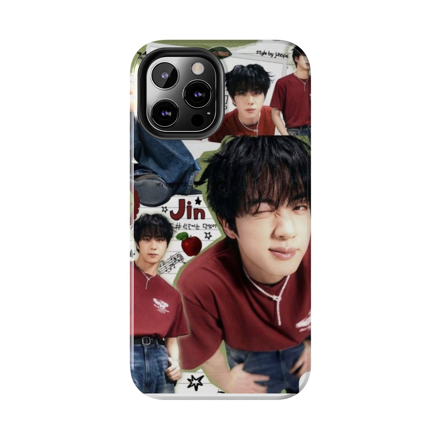 Phone Case Tough K-Pop Army Merchandise - BTS Jin Exclusive Design