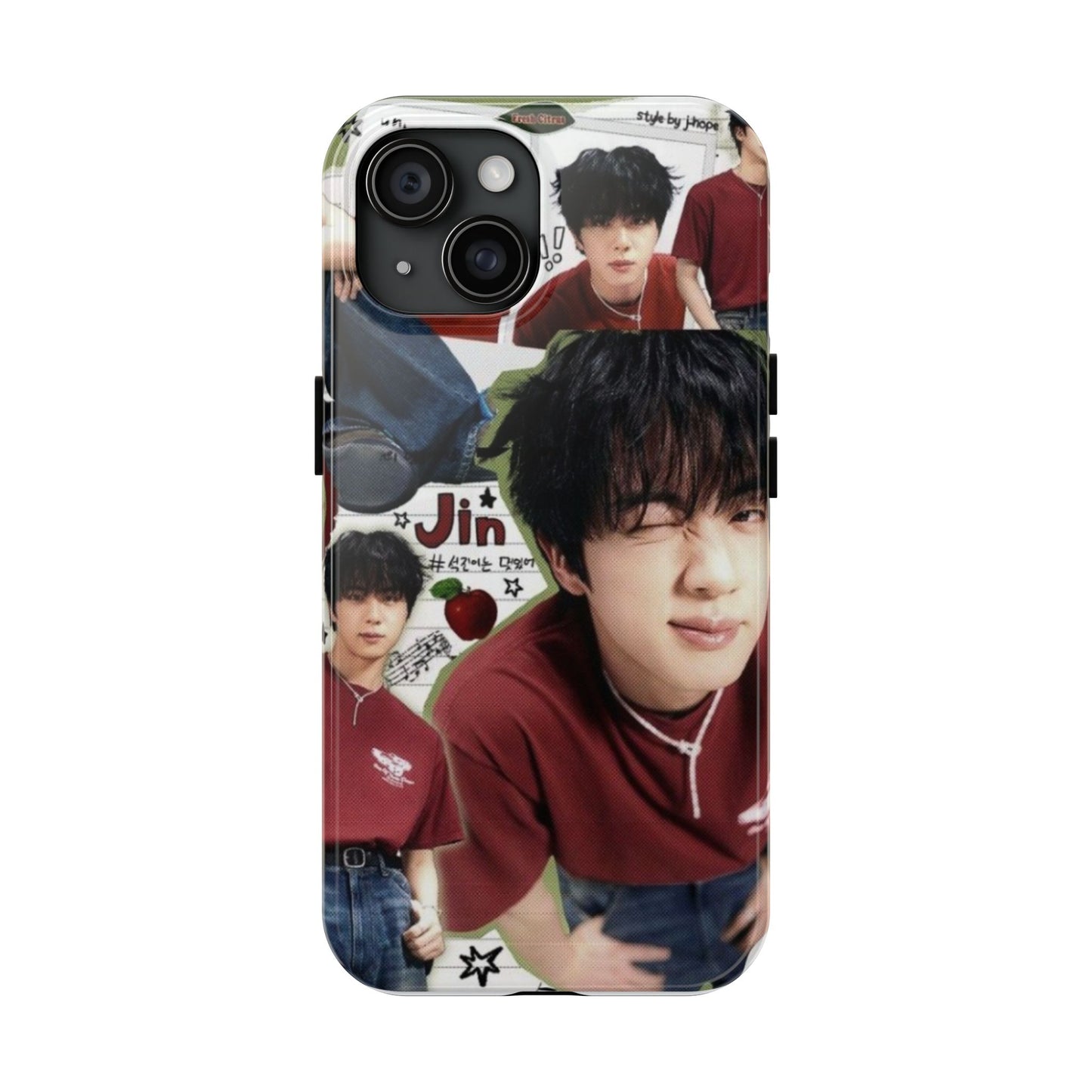 Phone Case Tough K-Pop Army Merchandise - BTS Jin Exclusive Design