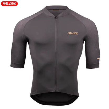 Team 2024 Men Summer Short Sleeve Cycling Jersey Set MTB Maillot Ropa Ciclismo Bicycle Wear Breathable Cycling Clothing