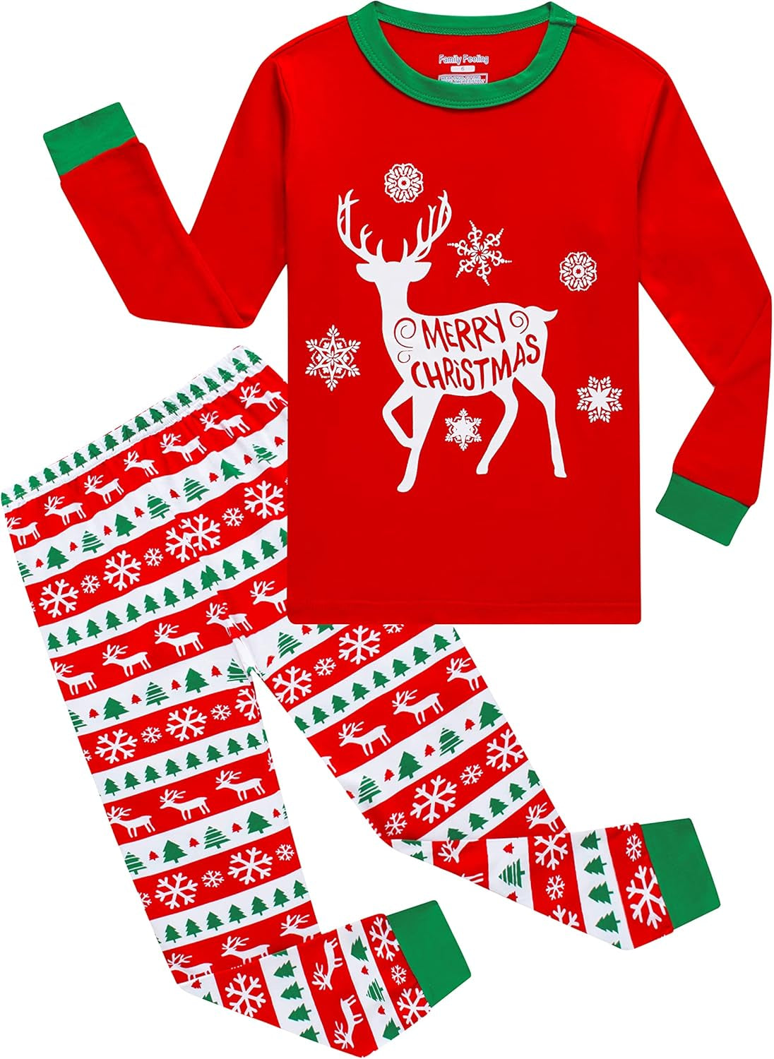 Christmas Family Matching Pajamas Family Holiday Pjs Matching Sets