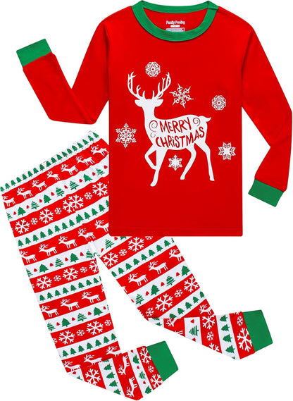 Christmas Family Matching Pajamas Family Holiday Pjs Matching Sets