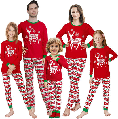 Christmas Family Matching Pajamas Family Holiday Pjs Matching Sets