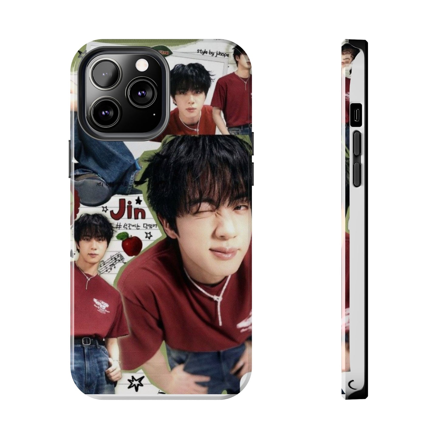 Phone Case Tough K-Pop Army Merchandise - BTS Jin Exclusive Design