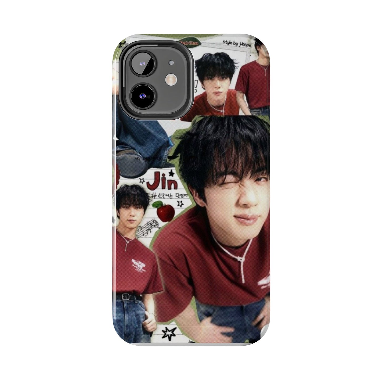 Phone Case Tough K-Pop Army Merchandise - BTS Jin Exclusive Design
