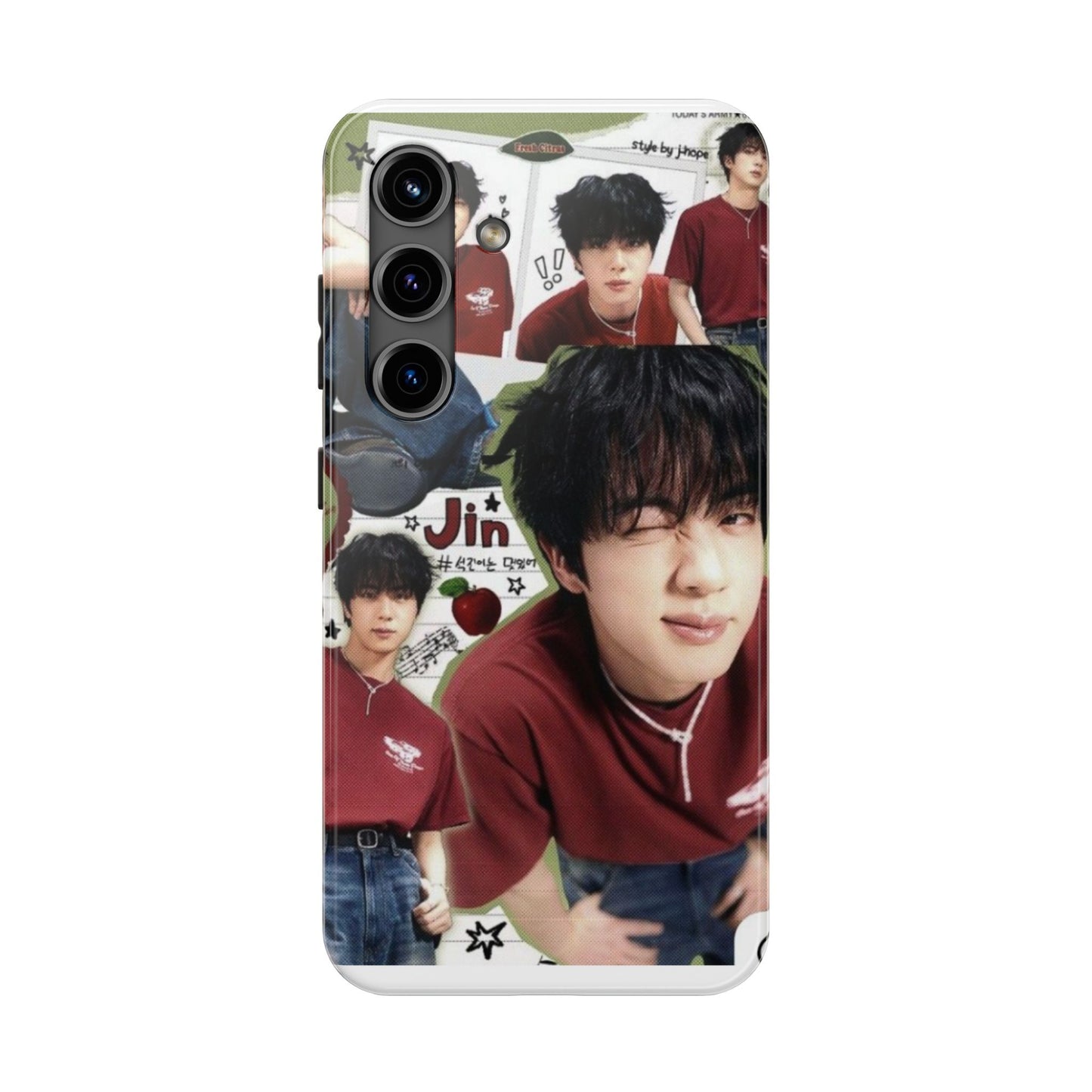 Phone Case Tough K-Pop Army Merchandise - BTS Jin Exclusive Design