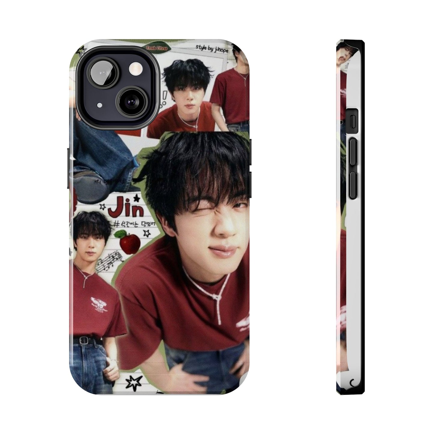 Phone Case Tough K-Pop Army Merchandise - BTS Jin Exclusive Design