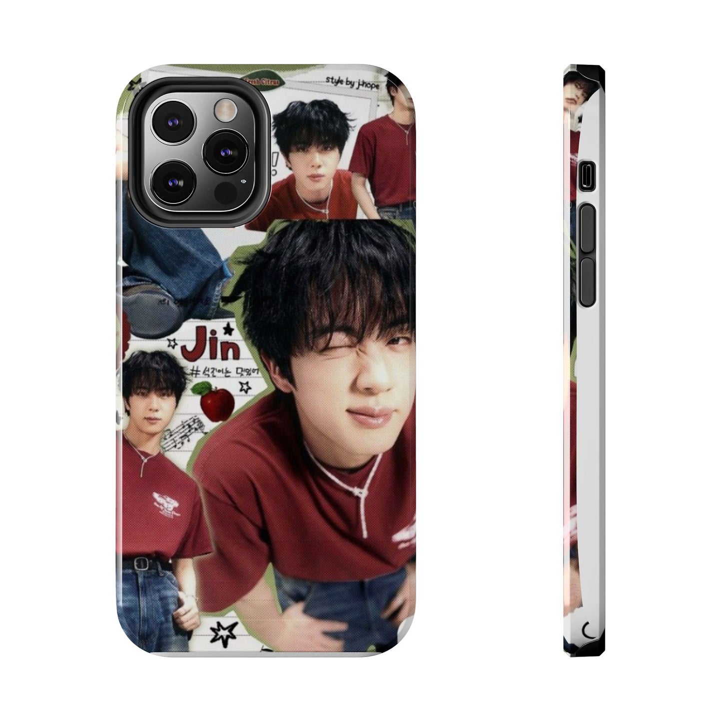 Phone Case Tough K-Pop Army Merchandise - BTS Jin Exclusive Design