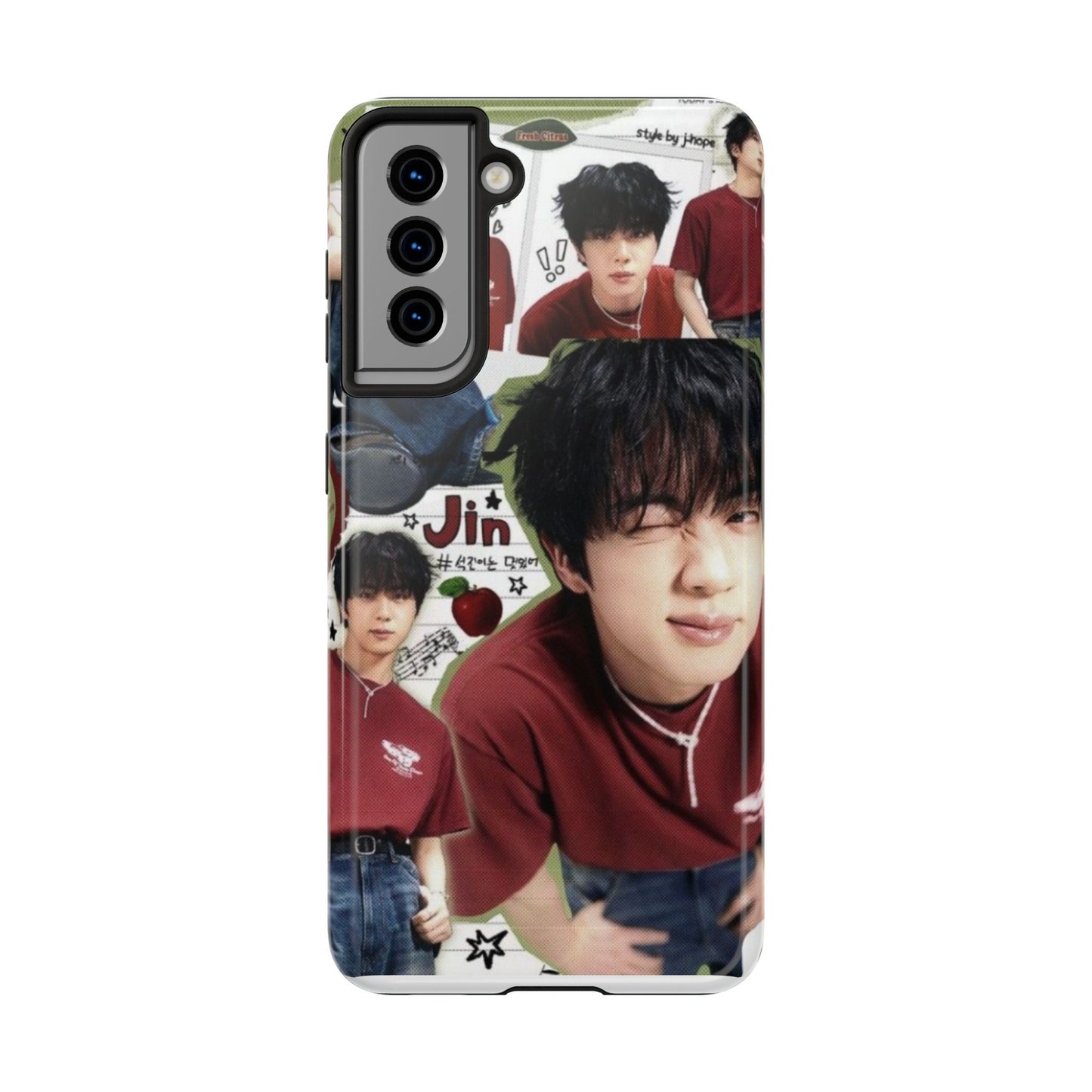 Phone Case Tough K-Pop Army Merchandise - BTS Jin Exclusive Design