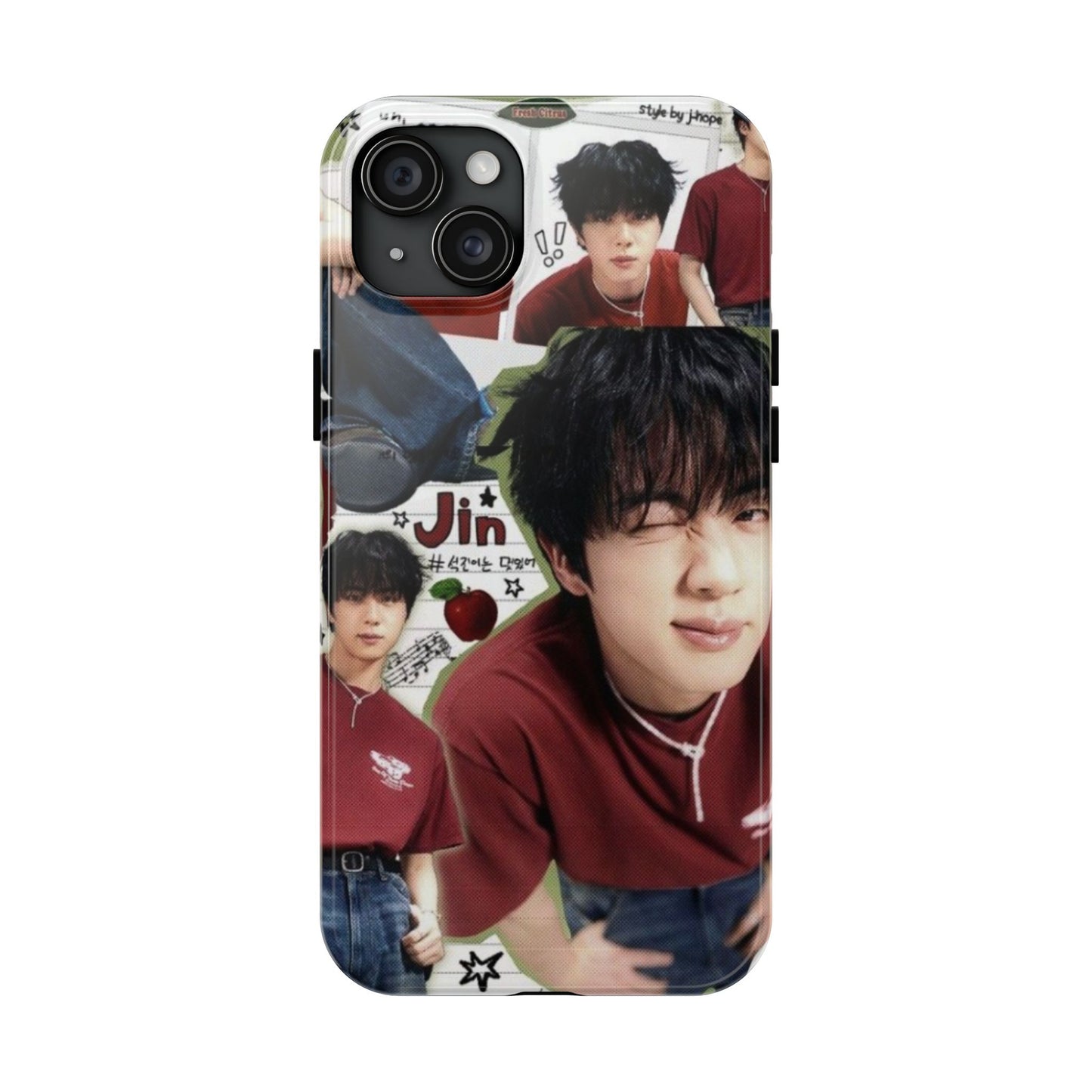 Phone Case Tough K-Pop Army Merchandise - BTS Jin Exclusive Design