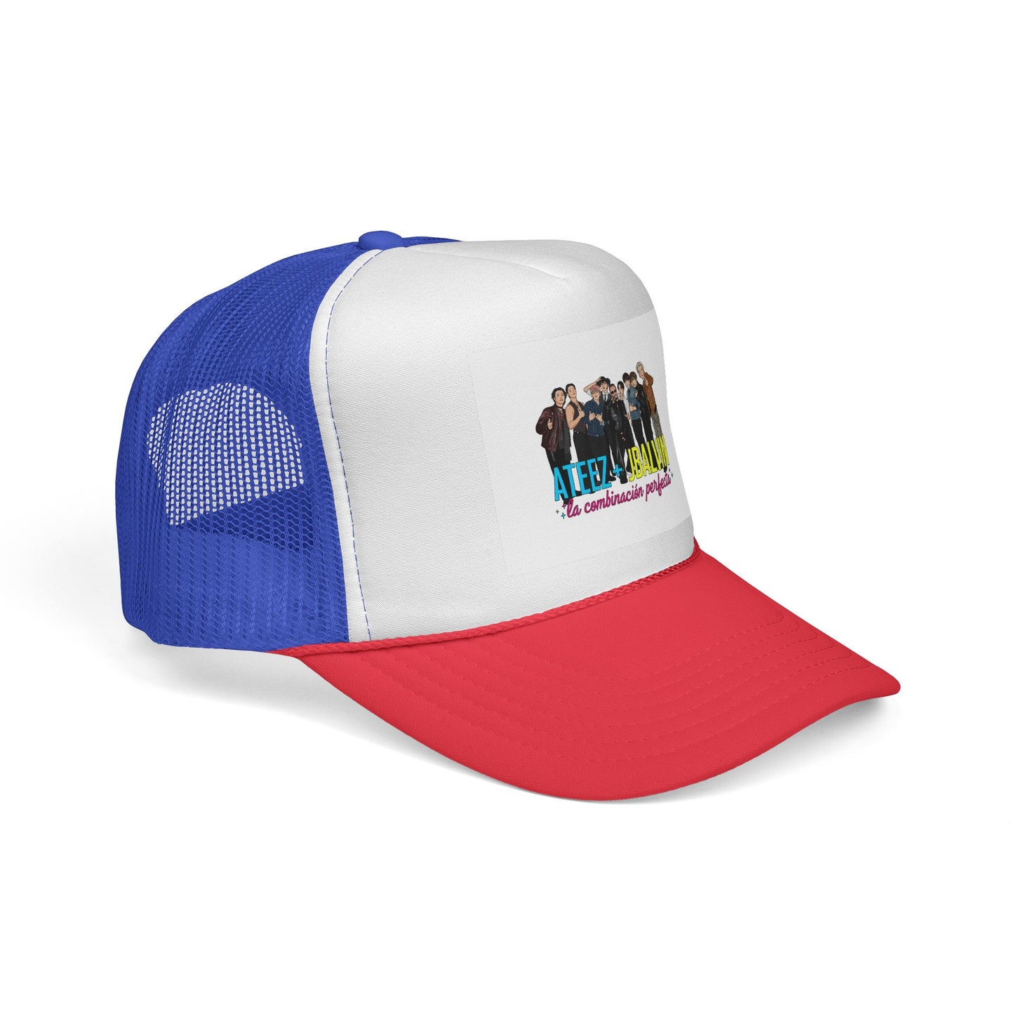 Music Kpop Idol Trucker Cap with Jbalvin and Ateez Design