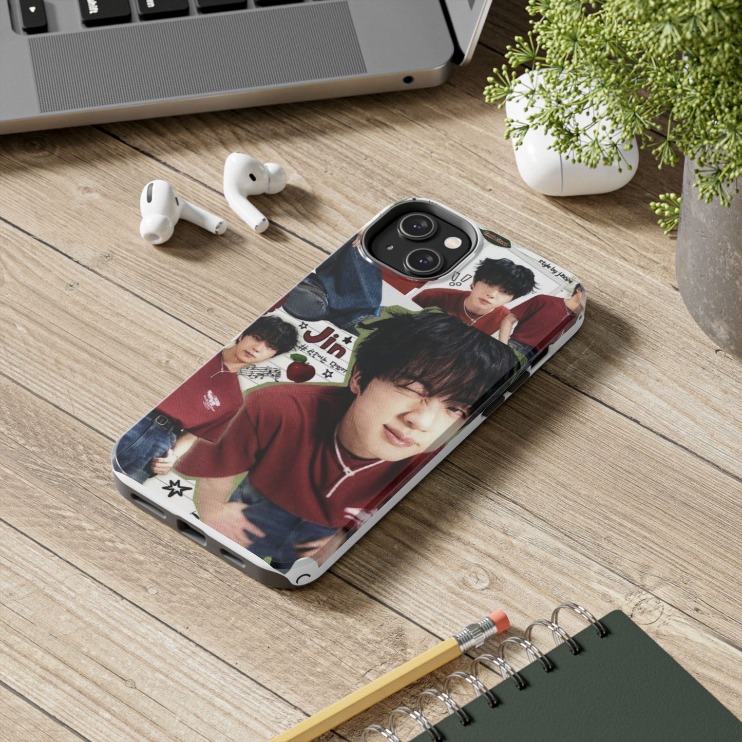 Phone Case Tough K-Pop Army Merchandise - BTS Jin Exclusive Design