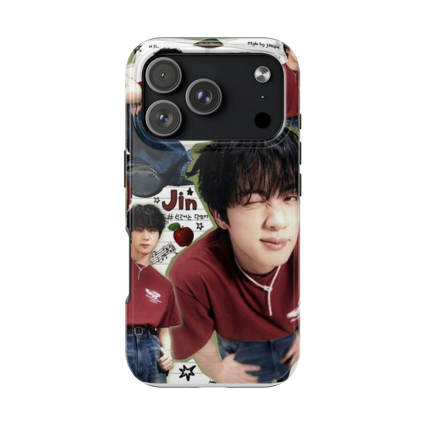 Phone Case Tough K-Pop Army Merchandise - BTS Jin Exclusive Design