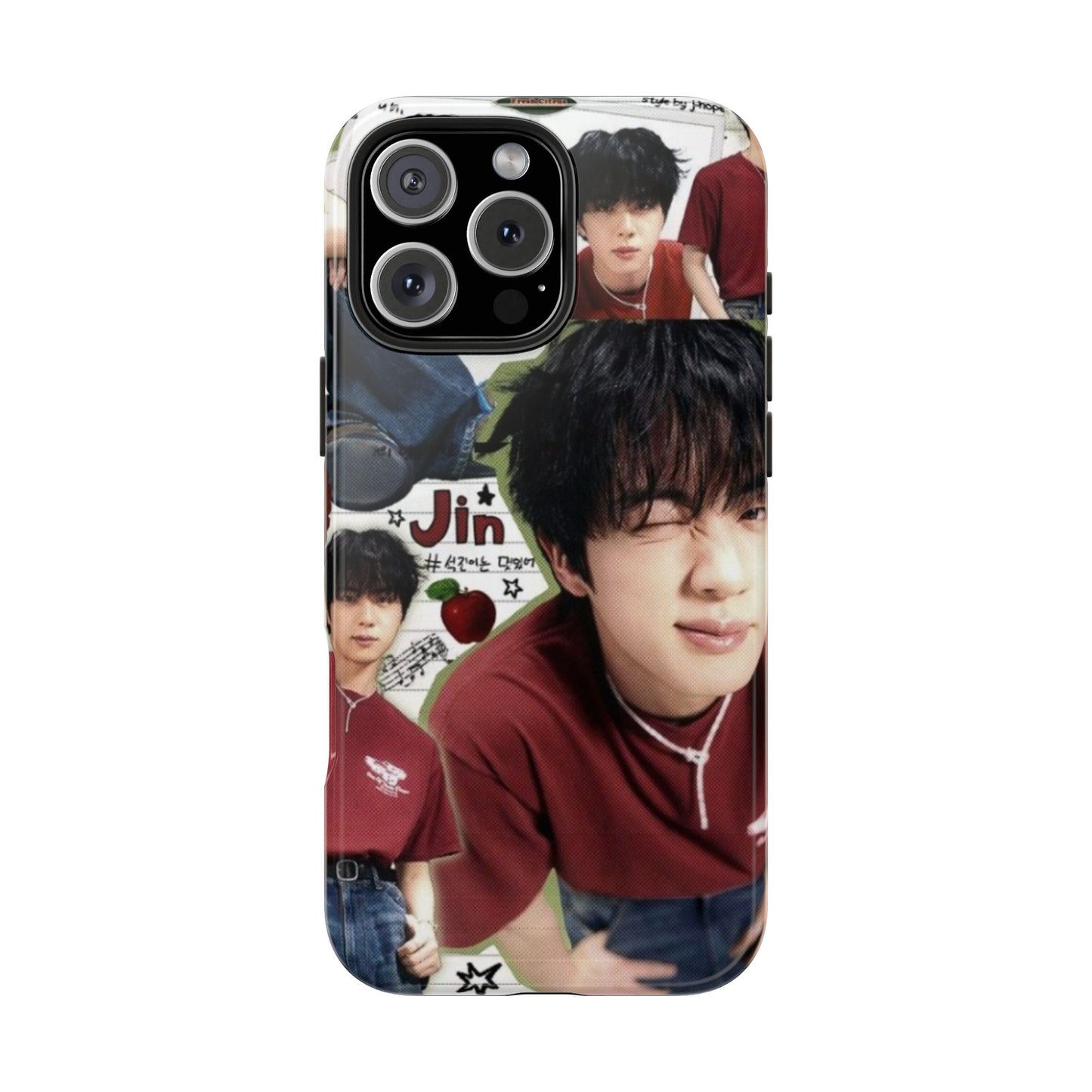 Phone Case Tough K-Pop Army Merchandise - BTS Jin Exclusive Design