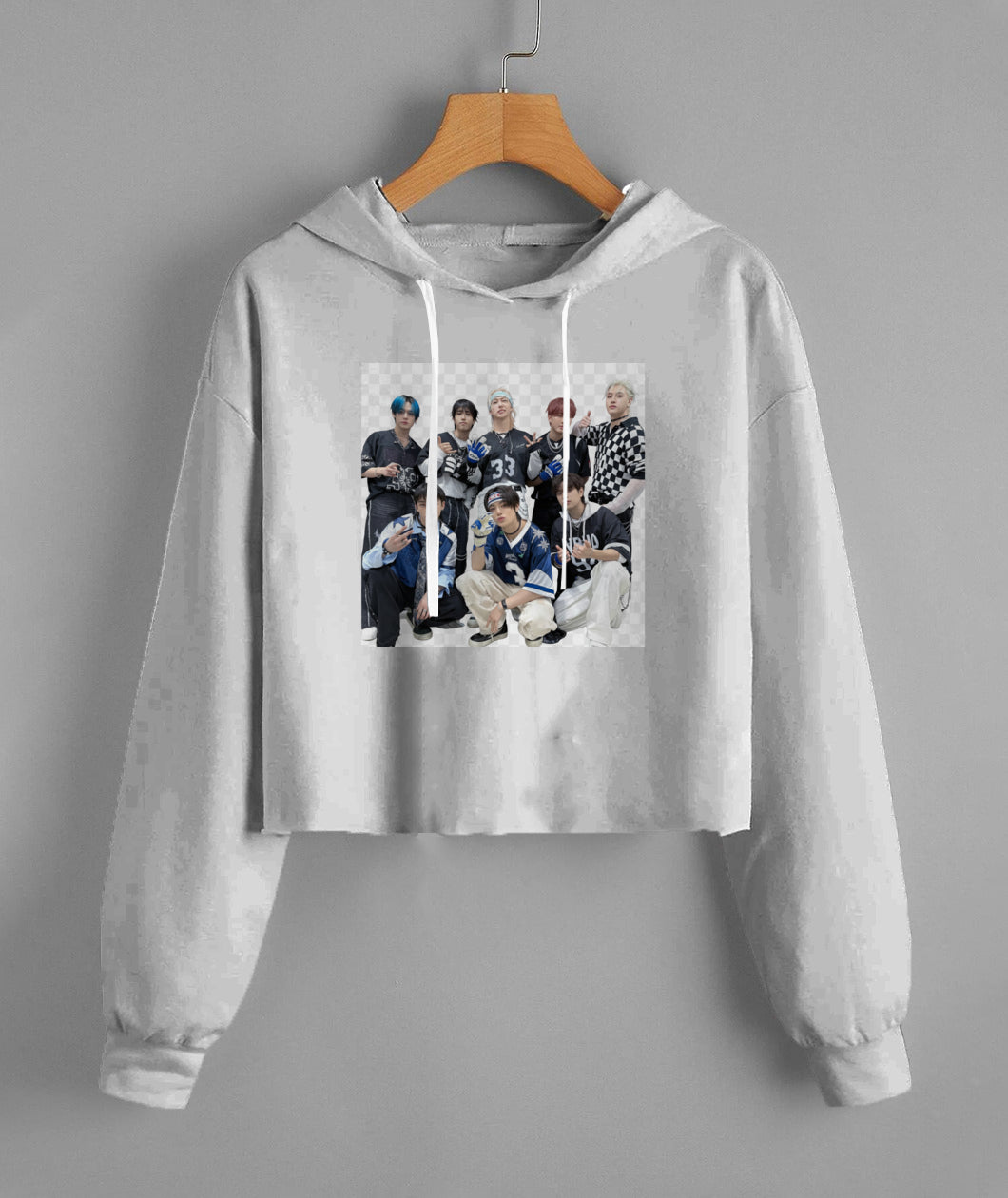 Lady'S Cropped Hoodie | Independent Trading Co. AFX64CRP