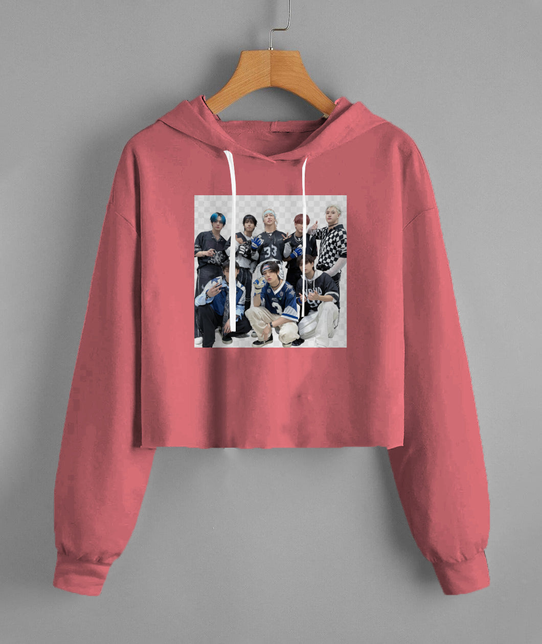 Lady'S Cropped Hoodie | Independent Trading Co. AFX64CRP